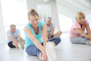 Stretching exercises knee injury treatment